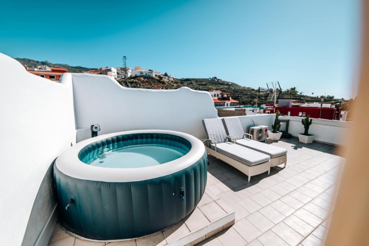 Eterna Primavera Jacuzzi Terraza Privada Tijoco de Abajo Bagian luar foto